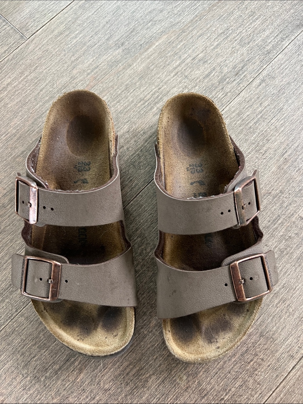Birkenstock Brown Kids Sandal, size 2 (33)